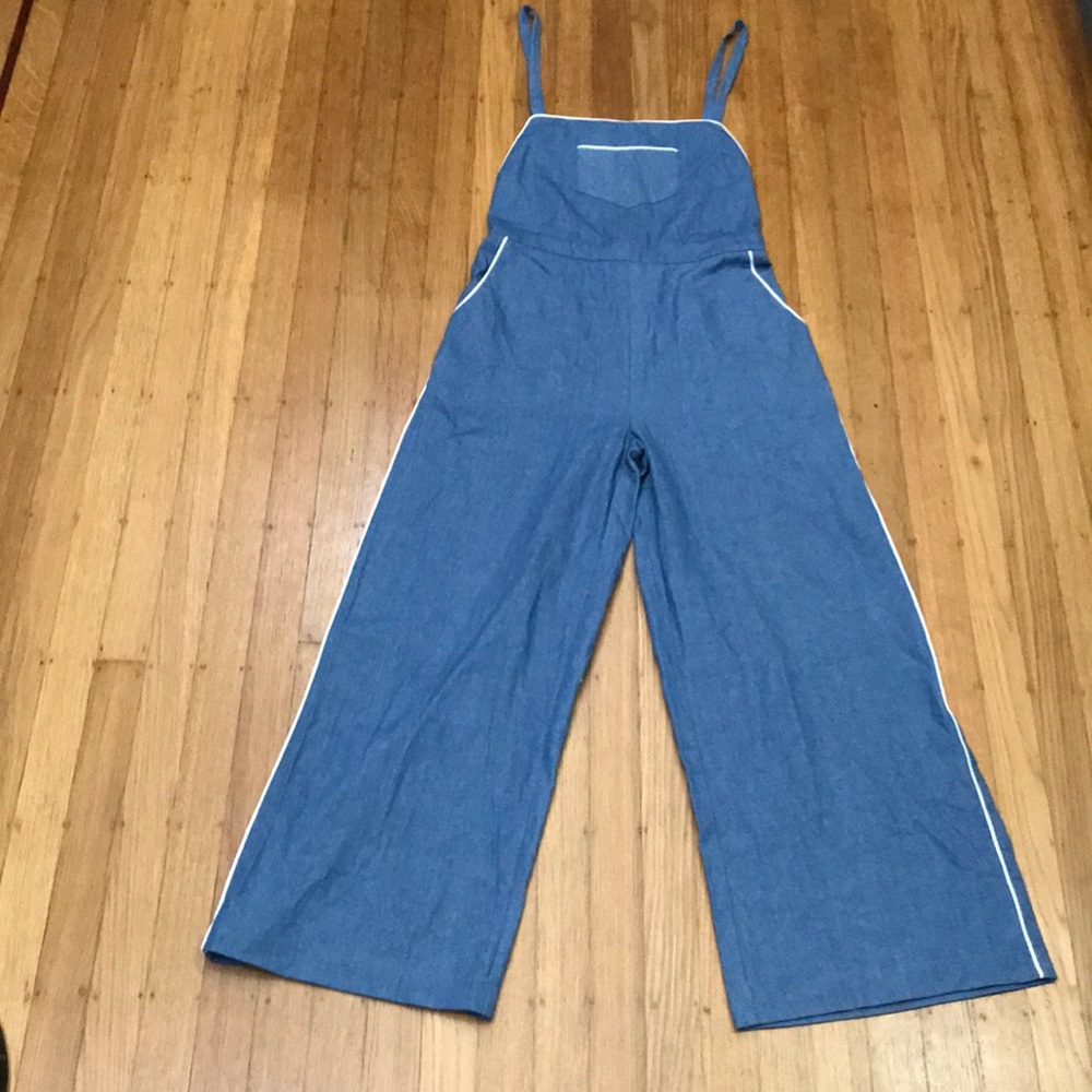 Free People Camp Collection Overalls NWOT